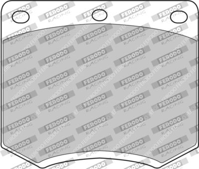 FCP167W FERODO RACING Комплект тормозных колодок, дисковый тормоз