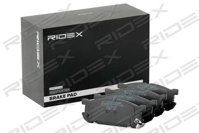 402B1300 RIDEX Комплект тормозных колодок, дисковый тормоз