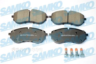 5SP2308 SAMKO Комплект тормозных колодок, дисковый тормоз