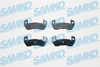 5SP1640 SAMKO Комплект тормозных колодок, дисковый тормоз
