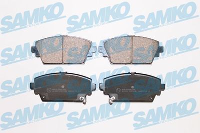 5SP1036 SAMKO Комплект тормозных колодок, дисковый тормоз