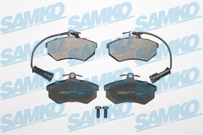 5SP1137 SAMKO Комплект тормозных колодок, дисковый тормоз