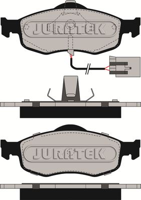 JCP766 JURATEK Комплект тормозных колодок, дисковый тормоз