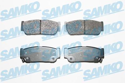 5SP1504 SAMKO Комплект тормозных колодок, дисковый тормоз
