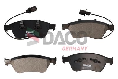 320203 DACO Germany Комплект тормозных колодок, дисковый тормоз