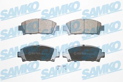 5SP573 SAMKO Комплект тормозных колодок, дисковый тормоз