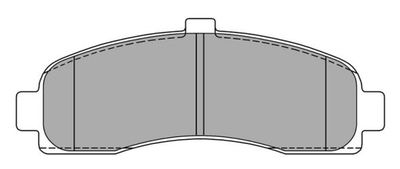 FBP0921 FREMAX Комплект тормозных колодок, дисковый тормоз