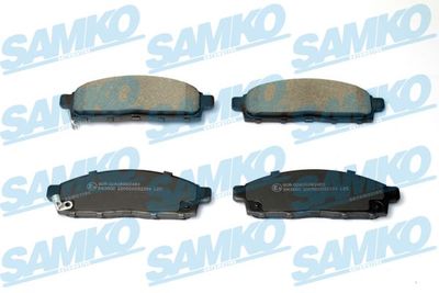 5SP2284 SAMKO Комплект тормозных колодок, дисковый тормоз