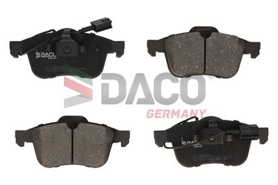 321014 DACO Germany Комплект тормозных колодок, дисковый тормоз