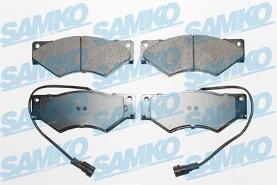 5SP880 SAMKO Комплект тормозных колодок, дисковый тормоз