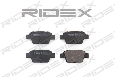 402B0055 RIDEX Комплект тормозных колодок, дисковый тормоз