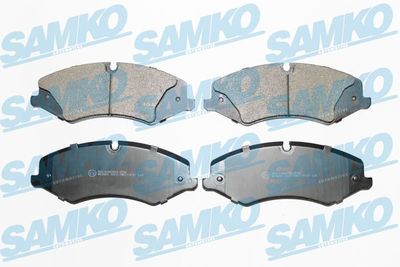 5SP1600 SAMKO Комплект тормозных колодок, дисковый тормоз