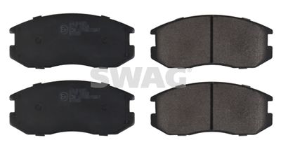 80916325 SWAG Комплект тормозных колодок, дисковый тормоз