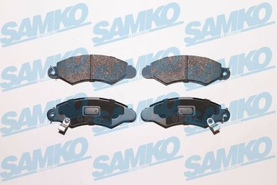 5SP1041 SAMKO Комплект тормозных колодок, дисковый тормоз