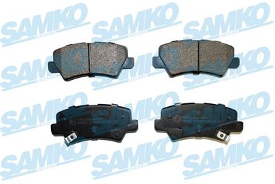 5SP2182 SAMKO Комплект тормозных колодок, дисковый тормоз