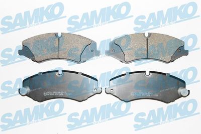 5SP1616 SAMKO Комплект тормозных колодок, дисковый тормоз