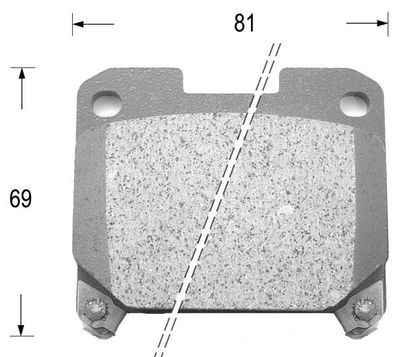 FK2146 KAISHIN Комплект тормозных колодок, дисковый тормоз