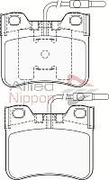 CBP1516 COMLINE Комплект тормозных колодок, дисковый тормоз