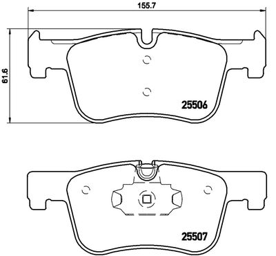 FK20215 KAISHIN Комплект тормозных колодок, дисковый тормоз