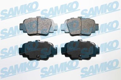 5SP874 SAMKO Комплект тормозных колодок, дисковый тормоз