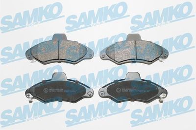 5SP717 SAMKO Комплект тормозных колодок, дисковый тормоз