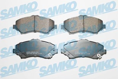 5SP1548 SAMKO Комплект тормозных колодок, дисковый тормоз
