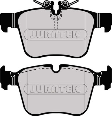 JCP8063 JURATEK Комплект тормозных колодок, дисковый тормоз