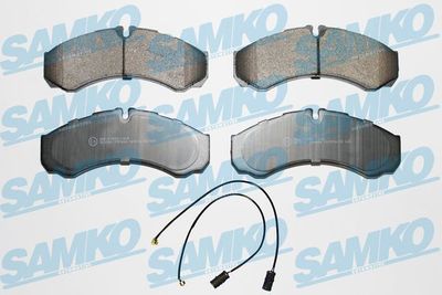 5SP684D SAMKO Комплект тормозных колодок, дисковый тормоз