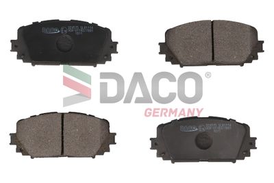 324575 DACO Germany Комплект тормозных колодок, дисковый тормоз