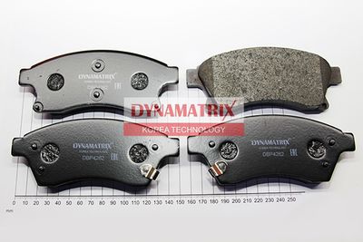 DBP4262 DYNAMATRIX Комплект тормозных колодок, дисковый тормоз