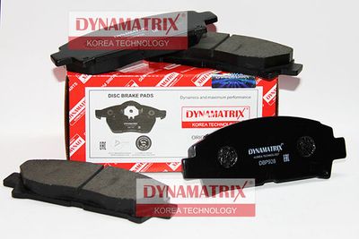DBP928 DYNAMATRIX Комплект тормозных колодок, дисковый тормоз