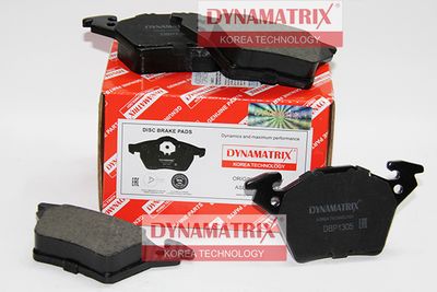 DBP1305 DYNAMATRIX Комплект тормозных колодок, дисковый тормоз