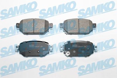 5SP2137 SAMKO Комплект тормозных колодок, дисковый тормоз