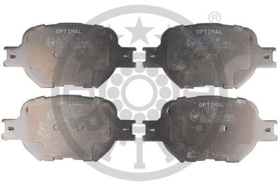 BP12258 OPTIMAL Комплект тормозных колодок, дисковый тормоз