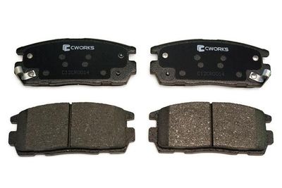 C12CR0014 CWORKS Комплект тормозных колодок, дисковый тормоз