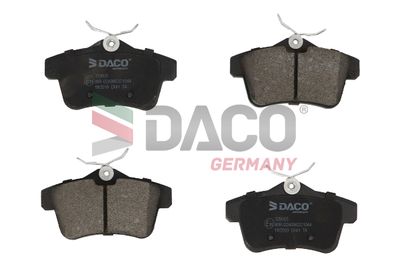 320605 DACO Germany Комплект тормозных колодок, дисковый тормоз