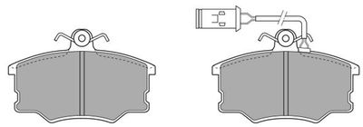 FBP0581 FREMAX Комплект тормозных колодок, дисковый тормоз