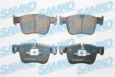 5SP1853 SAMKO Комплект тормозных колодок, дисковый тормоз
