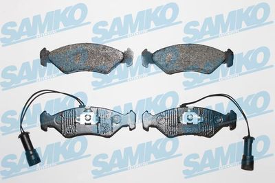 5SP735 SAMKO Комплект тормозных колодок, дисковый тормоз