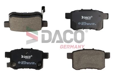 323902 DACO Germany Комплект тормозных колодок, дисковый тормоз