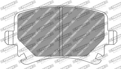 FCP1636R FERODO RACING Комплект тормозных колодок, дисковый тормоз