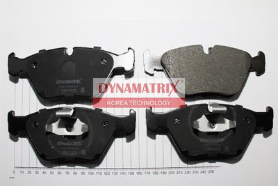 DBP1073 DYNAMATRIX Комплект тормозных колодок, дисковый тормоз