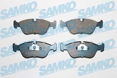 5SP436 SAMKO Комплект тормозных колодок, дисковый тормоз