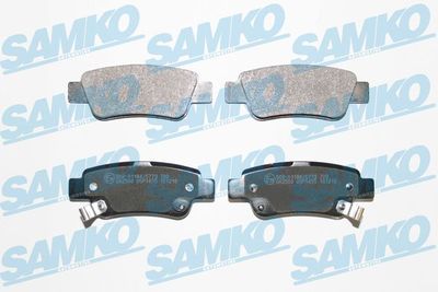 5SP1455 SAMKO Комплект тормозных колодок, дисковый тормоз
