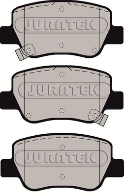 JCP4411 JURATEK Комплект тормозных колодок, дисковый тормоз