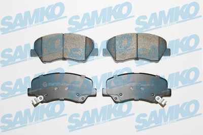 5SP1744 SAMKO Комплект тормозных колодок, дисковый тормоз