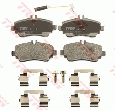 GDB1480 TRW Комплект тормозных колодок, дисковый тормоз