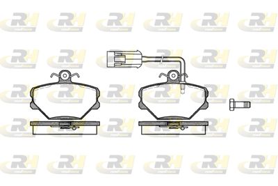 226442 ROADHOUSE Комплект тормозных колодок, дисковый тормоз