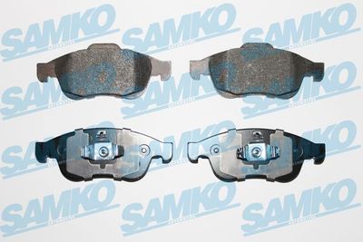 5SP1493 SAMKO Комплект тормозных колодок, дисковый тормоз