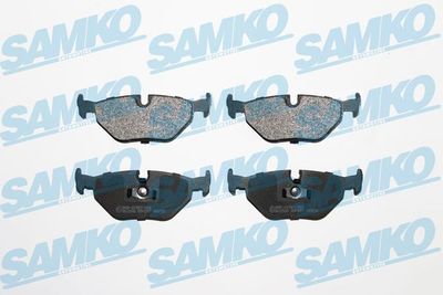 5SP297 SAMKO Комплект тормозных колодок, дисковый тормоз